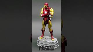 3D RESIN PRINTED MARVEL IRON MAN MODEL 70 shorts shortsvideo [upl. by Adnauqal]