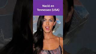 edad de Megan Fox [upl. by Llevol73]