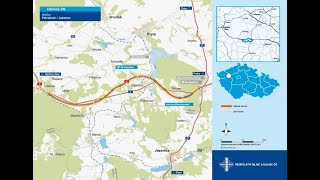 D6  Petrohrad  Lubenec  březen 2024  před začátkem výstavby [upl. by Anawaj470]