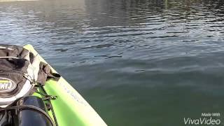 Hyalite lake kayak Fly Fishing Bozeman montana [upl. by Redienhcs]