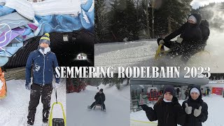 Rodelbahn Zauberg Semmering 2023 4K Intro [upl. by Baudin151]