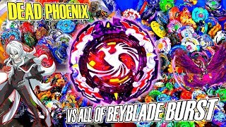 Dead Phoenix VS All Of Beyblade Burst Battle For The Strongest [upl. by Airad]