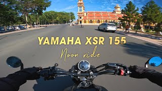 Yamaha XSR 155 Pure Sound  Noon Ride 15 [upl. by Herrera502]