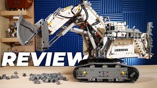 REVIEW LEGO Technic Liebherr R 9800 Excavator Set 42100 [upl. by Daitzman255]