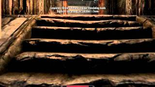 Elder Scrolls V Skyrim How to copy Calcelms Falmer Guide [upl. by Ydnirb]