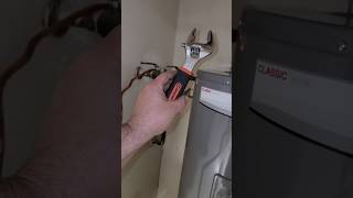 leaks  flooring water tanks amp valves Crescent Ridgid plumbing leaks funny [upl. by Animar]