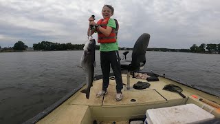 2 DAYS CATFISHING the CATAWBA RIVER [upl. by Trilby]