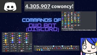 How to use the commands of Discord Bot OWO [upl. by Goode]