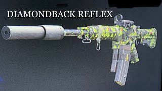 Black Ops Cold War XM4W DIAMONDBACK REFLEX GAMEPLAY [upl. by Toolis454]