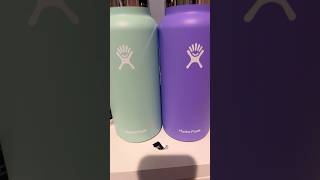 Unbox my two hydro flasks with me [upl. by Nirtiak]