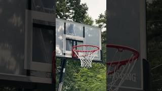 Spalding 54” Basketball Hoop • Shooting Hoops • Unboxing • Assembling • Playing Basketball [upl. by Yuria]