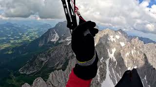 Austrian AlpsKossen paragliding [upl. by Yardna]