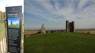 Hadleigh Castle England  Castillo Hadleigh Inglaterra [upl. by Skoorb]