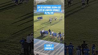 CIF SS FOOTBALL 2024 CATHEDRAL CITY VS CANYON SPRINGS 91424 [upl. by Bobseine785]