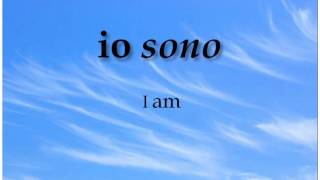 Italian verb conjugations  Present Indicative quotesserequot quotto bequot [upl. by Sulienroc312]