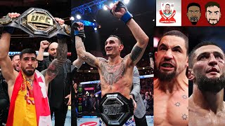 TOPURIA TO KO HOLLOWAY  WHITTAKER vs CHIMAEV  ANKALAEV vs RAKIC  AND MORE  UFC 308 PREVIEW [upl. by Ellehsim]