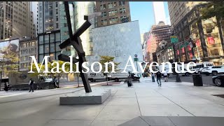 4K  Exploring Manhattan A Walking Tour Through the Heart of NYC [upl. by Amora]