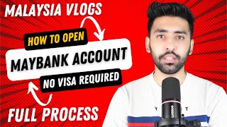 Open Maybank Account  Complete Details  No Visa Required  malaysia malaysiavlog malaysiaupdate [upl. by Yeaton316]