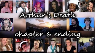 CH 6 Ending Scenes  Red Dead Redemption 2  Reaction Mashup [upl. by Iseabal]