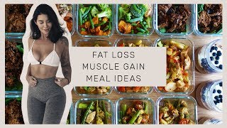 MEAL PREP WITH ME  Easy amp Fast  High Protein Meals for Fat Loss [upl. by Nonnad]