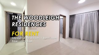 The Woodleigh Residences 桦丽居  Layout 2 Bedroom 1 Bathroom  Size 570 sqft [upl. by Prue]