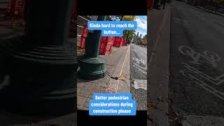 toronto spadina urbanplanning pedestriansafety construction [upl. by Tannenbaum961]