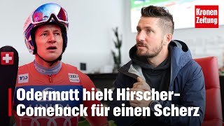 Odermatt hielt HirscherComeback für einen Scherz  kronetv NEWS [upl. by Nehr]