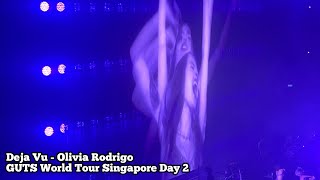 Olivia Rodrigo  Deja Vu Live Guts Tour Singapore Day 2 [upl. by Ydnim]