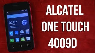 Распаковка Alcatel One Touch 4009D [upl. by Anabel]