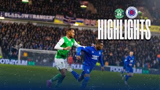 HIGHLIGHTS  Hibernian v Rangers  10 Mar 2024 [upl. by Yde375]