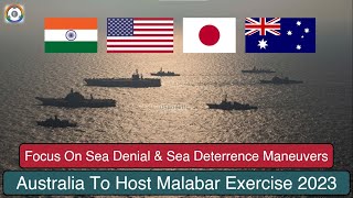 Australia Hosting Malabar Exercise 2023 With Quad Navies [upl. by Balough]