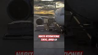 Narita Airport Tokyo japan naritainternationalairport tokyo airport loading [upl. by Traver]