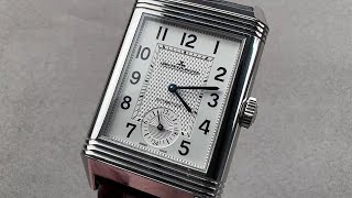 JaegerLeCoultre Reverso Classique Duo Q3838420 JaegerLeCoultre Watch Review [upl. by Levine]