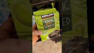 Organic Seaweed Snack Back to Costco Laver seaweed [upl. by Dionisio]