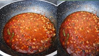 lobia masala salan recipe [upl. by Allicserp]