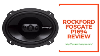 Rockford Fosgate P1694 Review by Speaker Champion [upl. by Neirrad808]