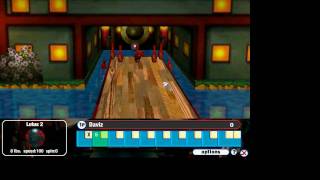 GutterBall 2 hilariouse glitch when thrown on top of pins [upl. by Johnny130]