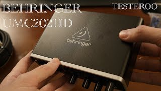 Unboxing installing and testing the Behringer UMC202HD using FL Studio [upl. by Nnave]