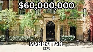 60000000 Gentlemen’s Club Townhouse w Roof Terrace  NYC Real Estate [upl. by Drahser]