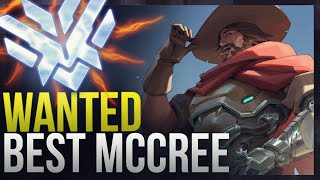 BEST MCCREE quotWANTEDquot DEADLY AIM  Overwatch Montage [upl. by Flemings]