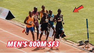 Aaron Cheminingwa Wins 800m Semifinal 3  Paris Olympics Trials 2024 [upl. by Klump]