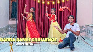 Garba Dance Challenge 💃 3rd Round Competition  Choti Behan Vs Choti Behan [upl. by Odlanor]