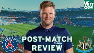 Eddie Howe press conference  PSG 11 Newcastle  quotIT WAS A POOR DECISIONquot [upl. by Bouldon]