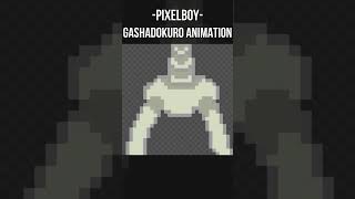 Gashadokuro Animation  PixelBoy animationart japanesefolklore pixelyokai animationpixelart [upl. by Ethelin]