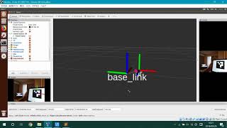 ARmarker tracking with picamera v2ROS kinetic  OpenCV  raspberry pi 3B [upl. by Odranoel430]