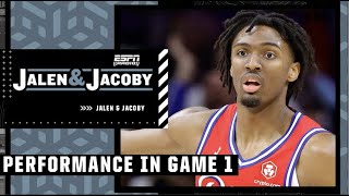 Joel Embiid amp Tyrese Maxey power 76ers to dominant win  Jalen amp Jacoby [upl. by Mistrot]