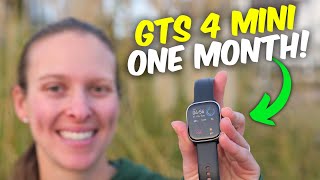 Amazfit GTS 4 Mini Smartwatch My Thoughts After 1 Month [upl. by Deena504]