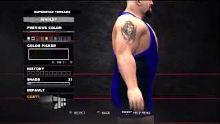 WWE 13 Superstar Threads Big Show JeriShow 261009 Attire [upl. by Nylkaj158]