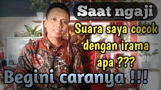 Suara saya cocok dengan irama apa yah  Caranya begini  ✔️✔️ [upl. by Dnomyar]