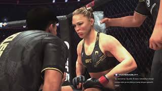 Holly Holm vs Ronda Rousey UFC 5 [upl. by Letsirc]